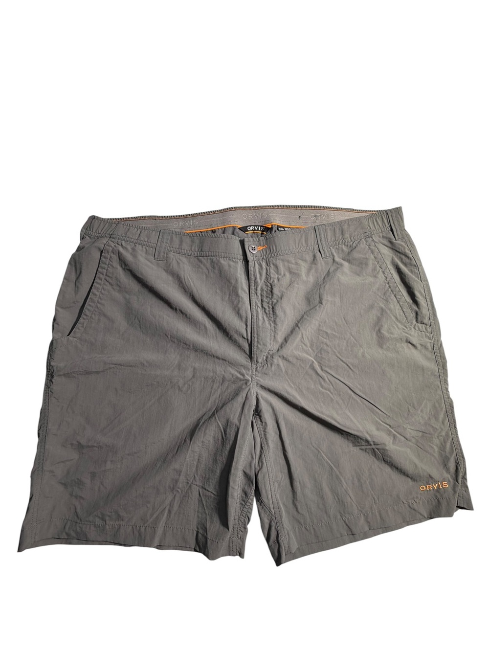 Orvis Men's Gray Outdoor Hybrid Shorts